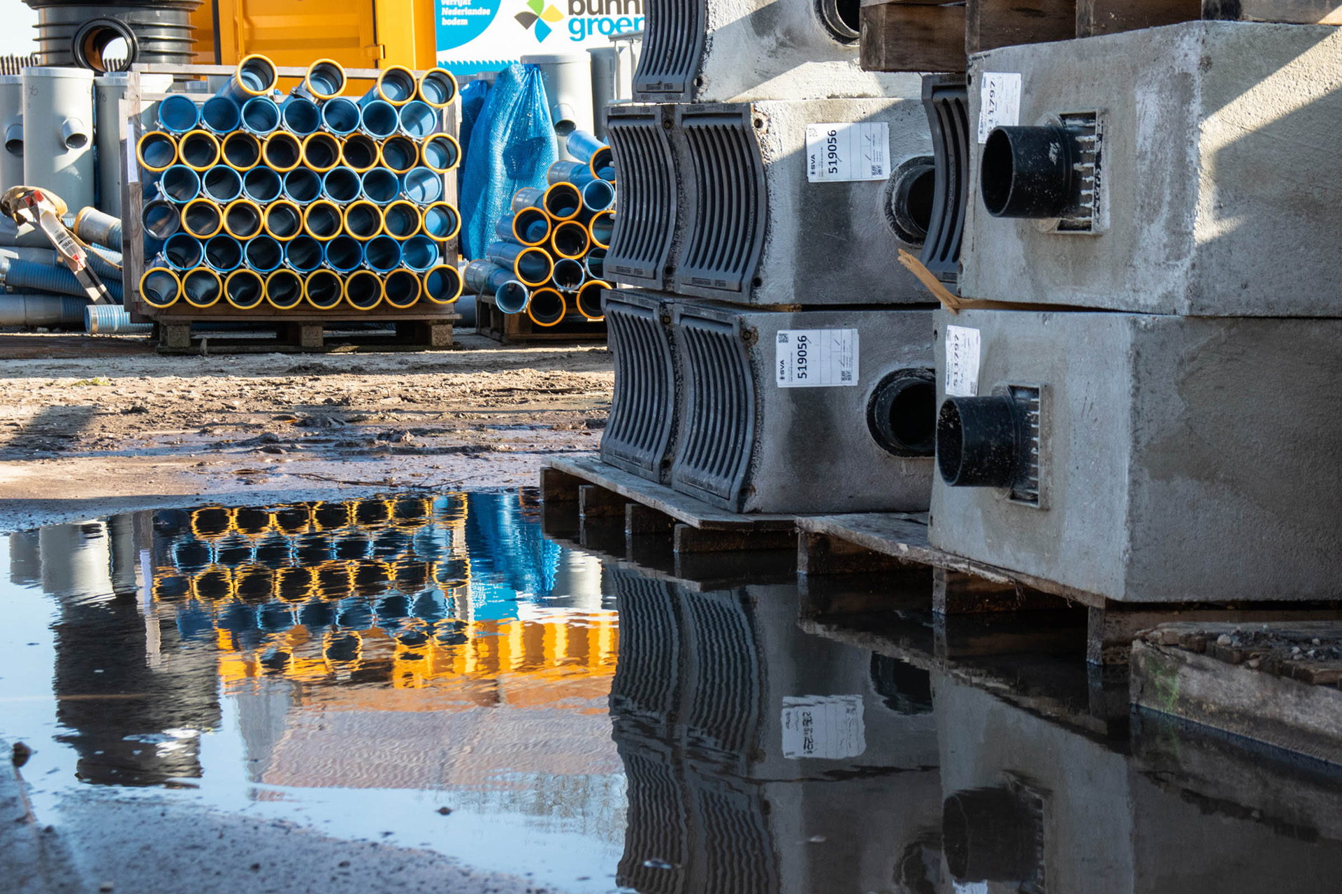 Kabels En Leidingen Graafproces