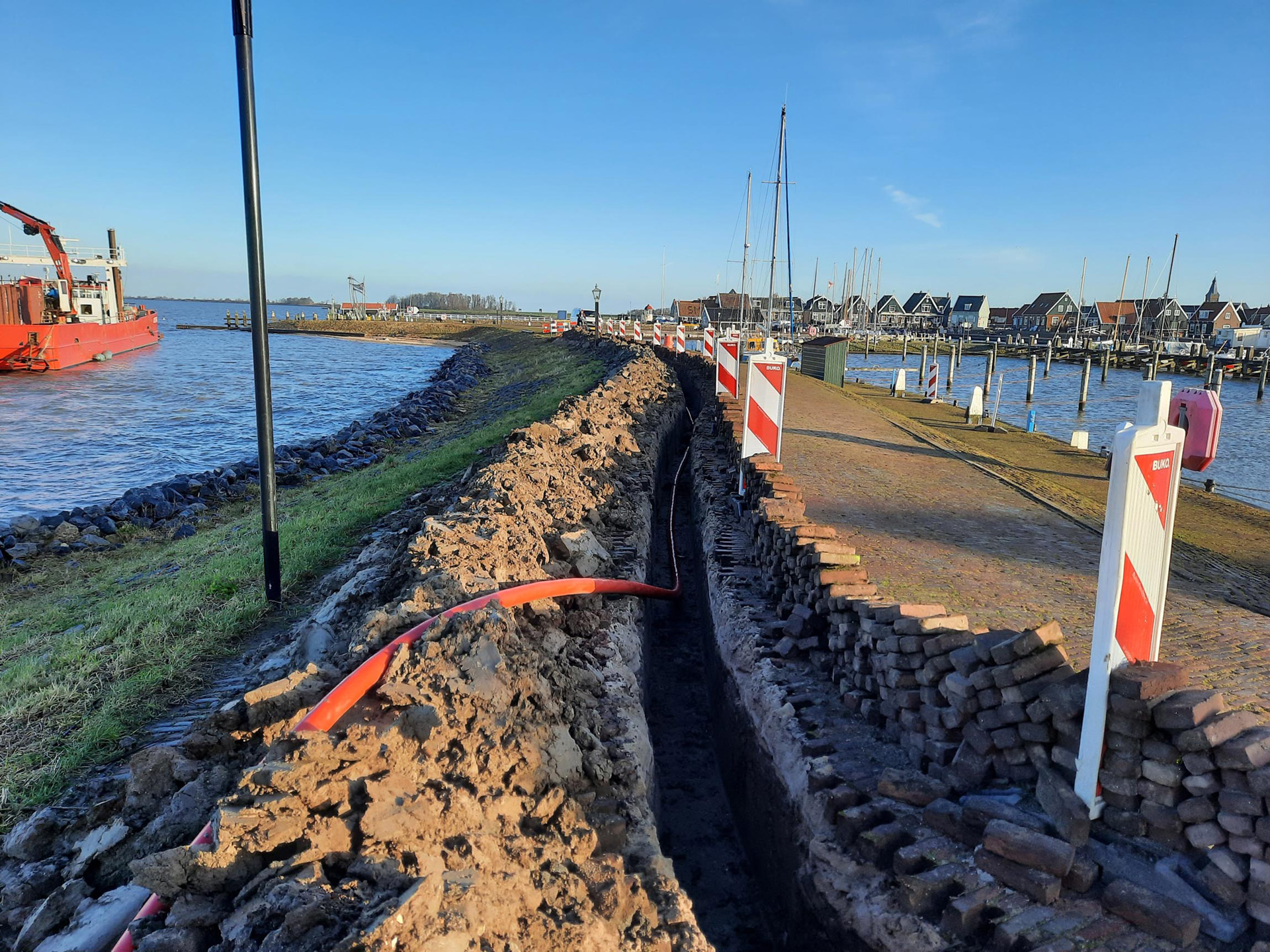 Coordinatie Kabels En Leidingen Dijkverbetering Onder Water 5